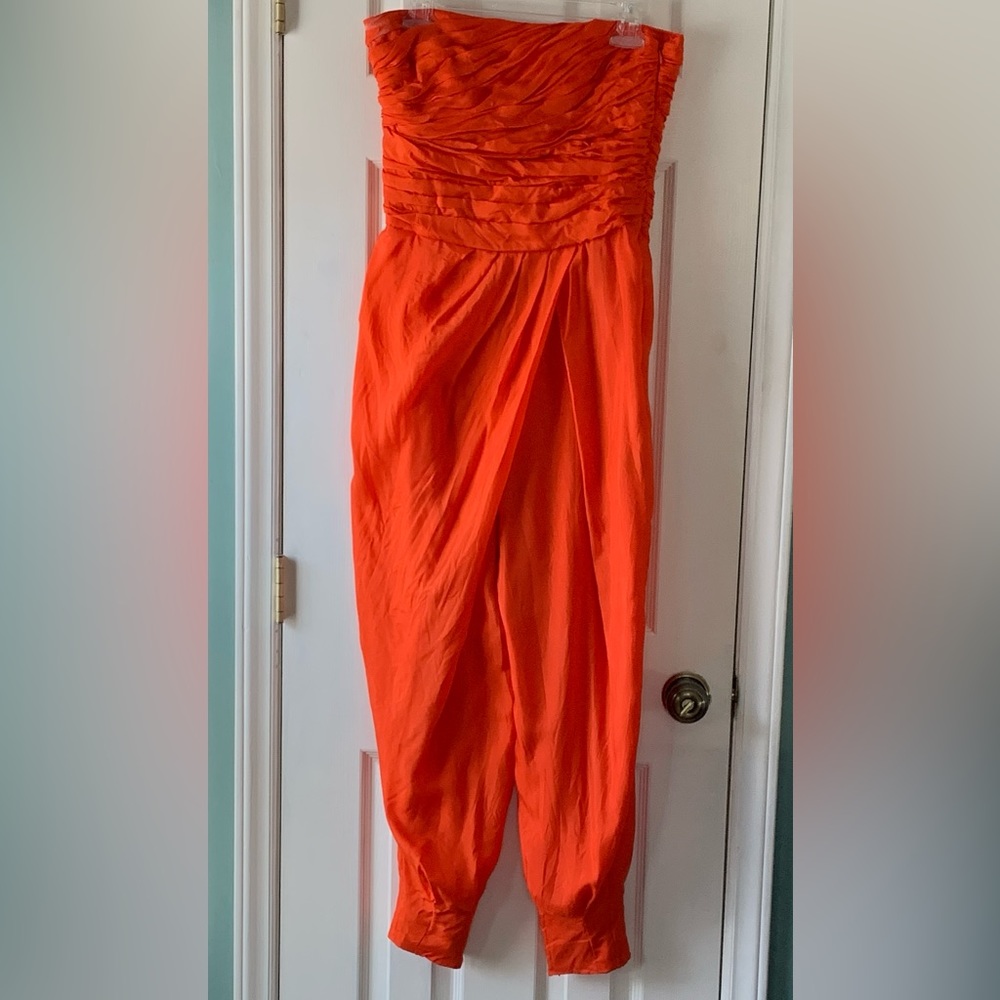 Polo Ralph Lauren Silk Strapless Jumper